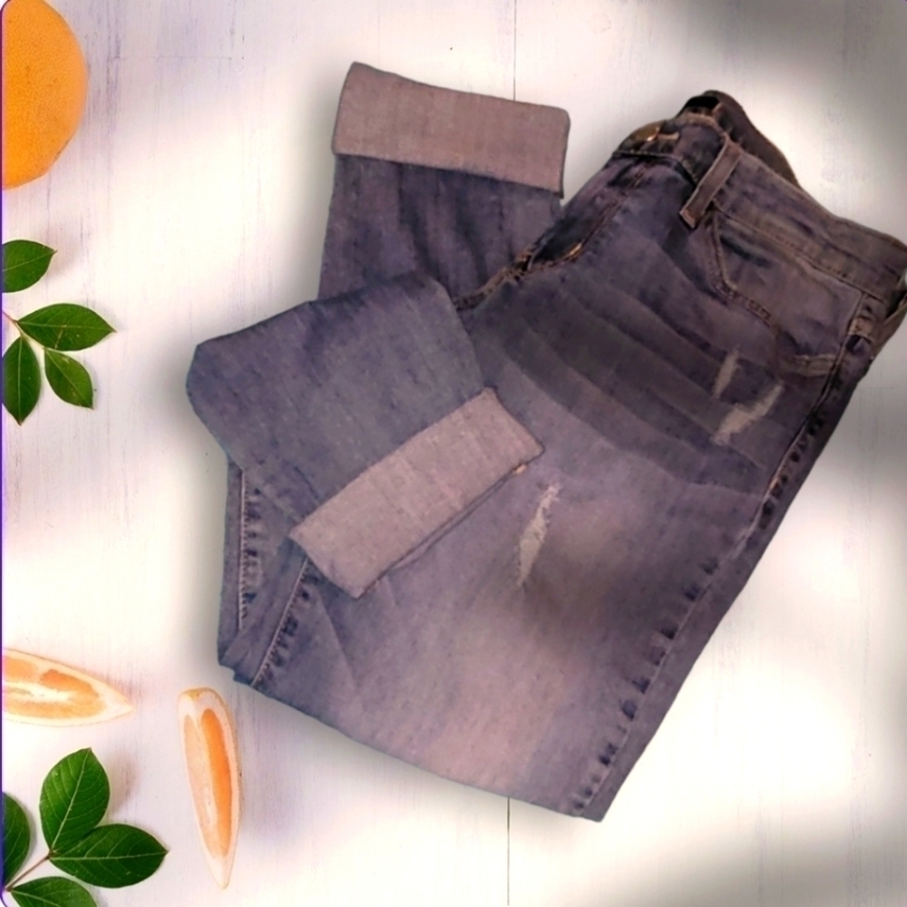 Flying Monkey Distressed Skinny Jeans